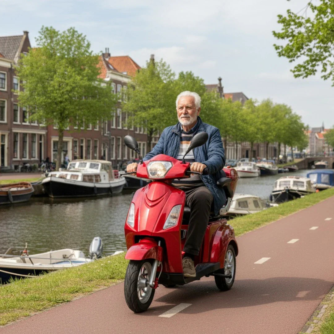 Vigorous VISTA 1 – man riding on canal path