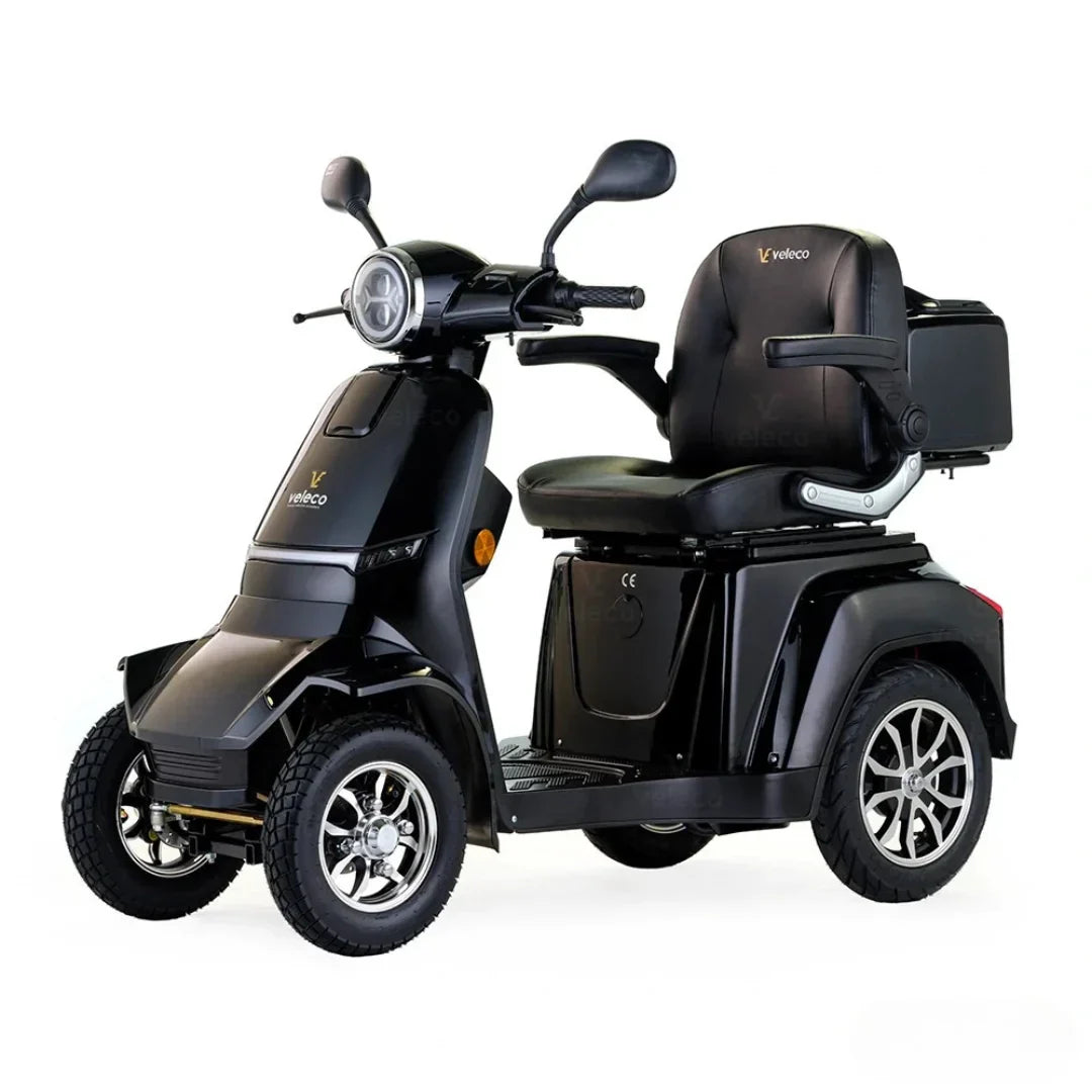 Veleco Gravis – black colour variant, front three-quarter view