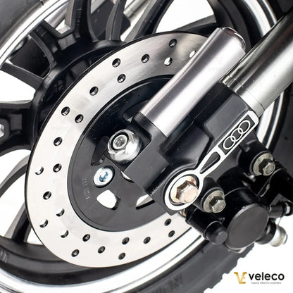 Electric Mobility Scooter Veleco Zt63 features a robust brake system with a precision disc brake design.