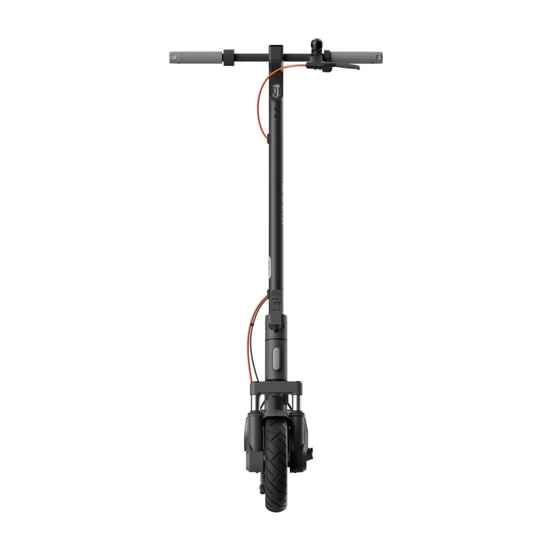 Electric Scooter Xiaomi 5 Pro features a sleek design with a sturdy frame and a robust rear wheel for stability.