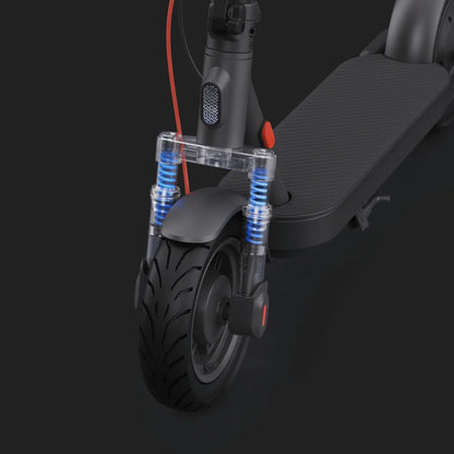 Electric Scooter Xiaomi Elite features a sleek design, advanced suspension, and durable tire for comfort.
