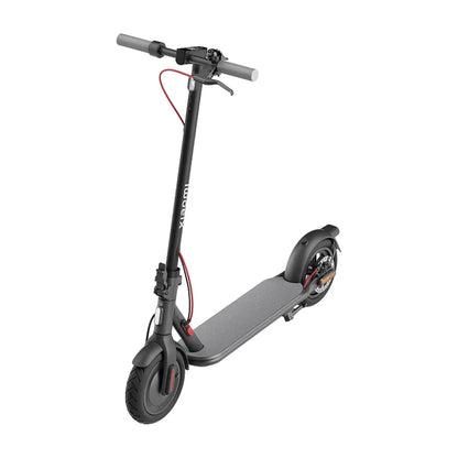 Electric Scooter Xiaomi 4 Eu offers a sleek black design, featuring a comfortable deck and durable wheels.