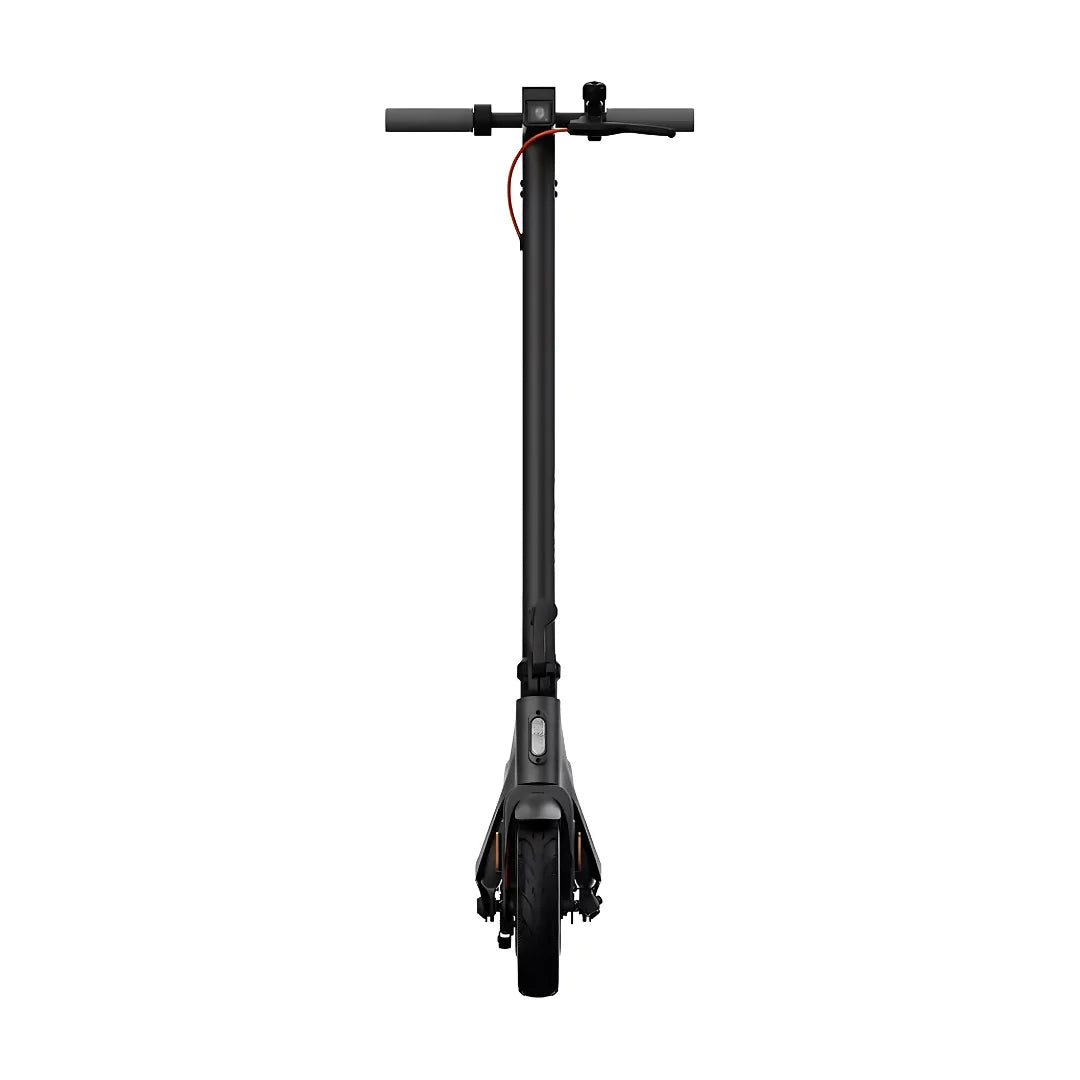 Electric Scooter Xiaomi 4 Lite 2nd Gen, sleek design with a black finish, front view showcasing handlebars and wheel.