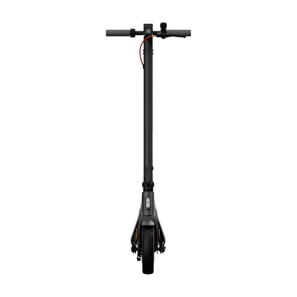 Electric Scooter Xiaomi 4 Lite 2nd Gen, sleek design with a black finish, front view showcasing handlebars and wheel.