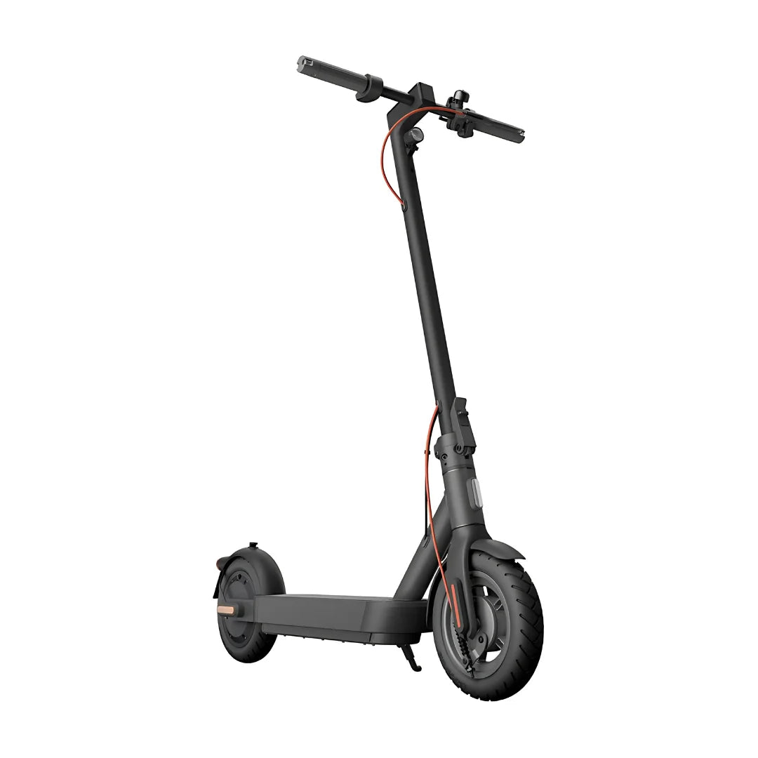 Electric Scooter Xiaomi 4 Pro 2nd Gen features a sleek black design, sturdy frame, and smooth tires.