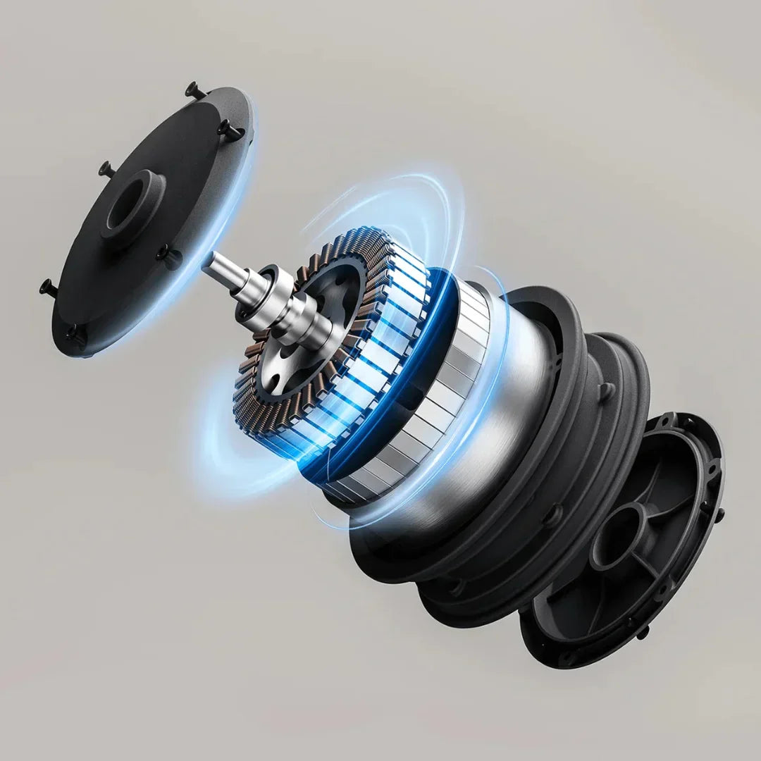 Electric scooter Xiaomi 5 MAX GL – exploded view of electric motor