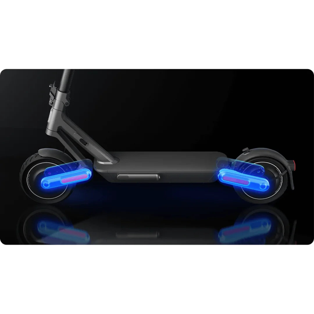 Električni romobil Xiaomi 4 ULTRA – presjek prednjeg i stražnjeg ovjesa
