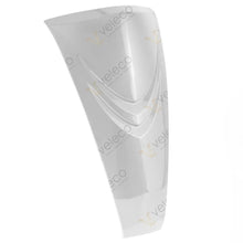Front cover (triangle) White ZT15E
