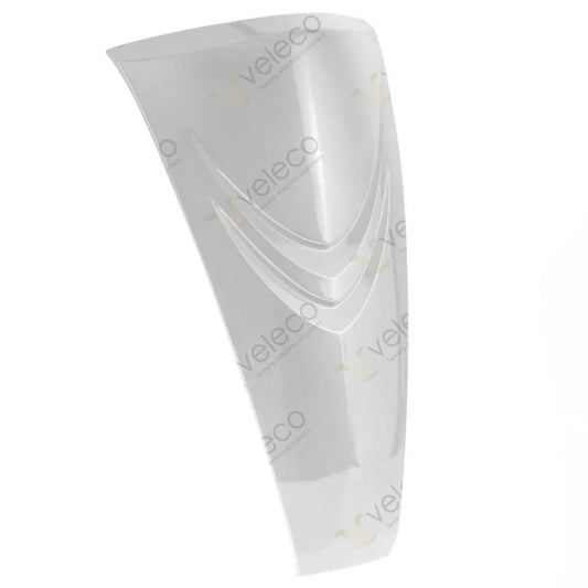 Front cover (triangle) White ZT15E