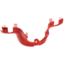 Dashboard cover bottom piece Red Veleco ZT15