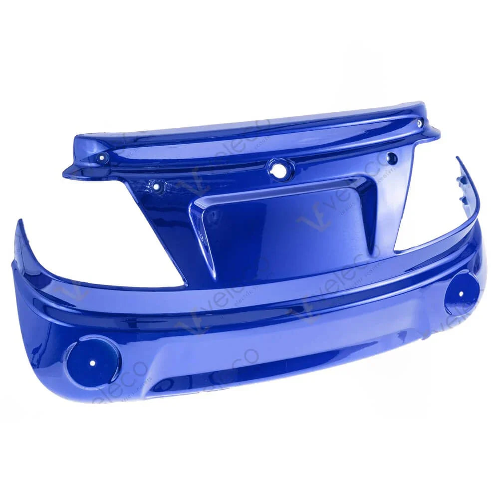 Blue Rear Bumper for Veleco ZT15E – blue rear bumper, angled view