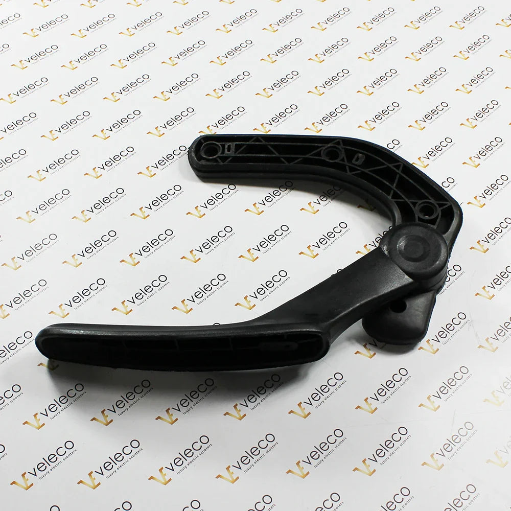 Right Armrest for Veleco Cristal – black plastic armrest assembly