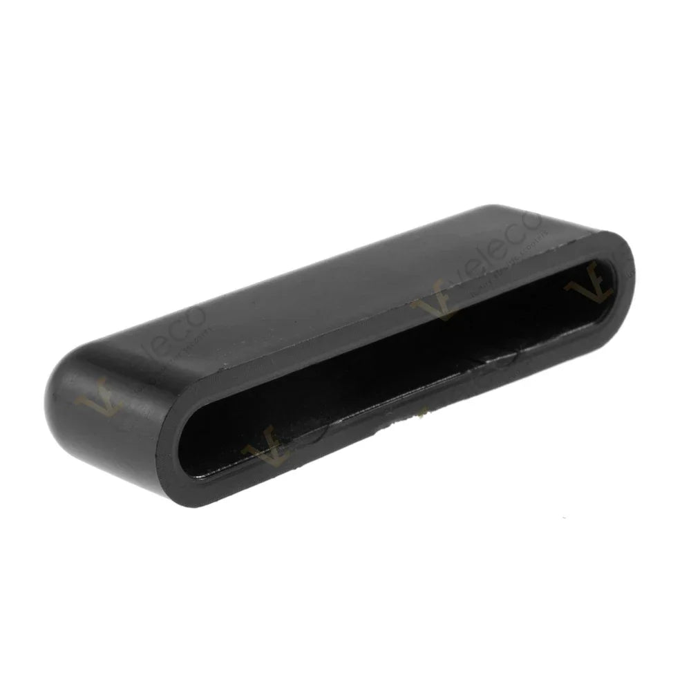 Seat Adjustment Lever Cover for Veleco ZT15 – black rectangular plastic cover