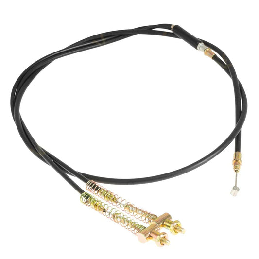 Rear Brake Cable for Veleco ZT15 – black brake cable with springs