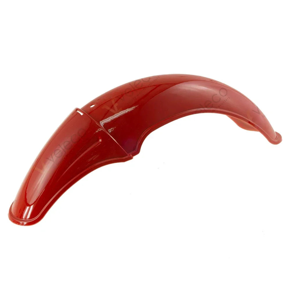 Red Front Fender for Veleco ZT16 – glossy red front fender