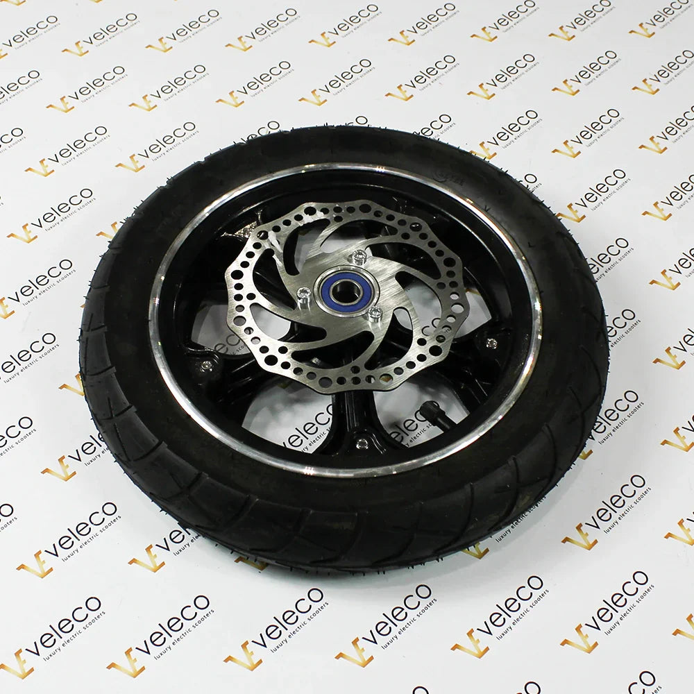 Complete Wheel for Veleco ZT16 Including Rim Tyre Inner Tube Disc and Bearing – complete wheel with disc brake