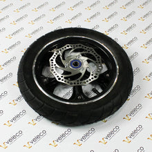 Veleco ZT16 Complete wheel (rim, tyre, inner tube, disc, bearing)
