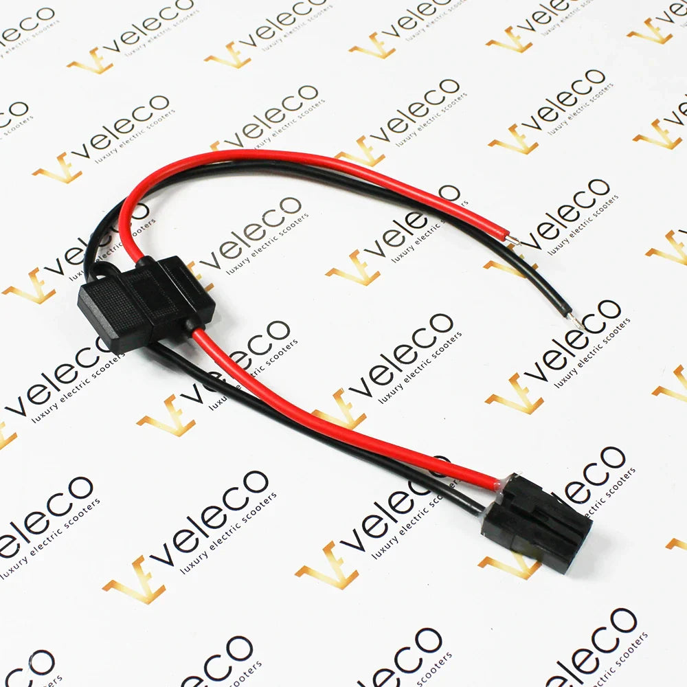 Main Power Cord for Veleco ZT16 – red and black power cord