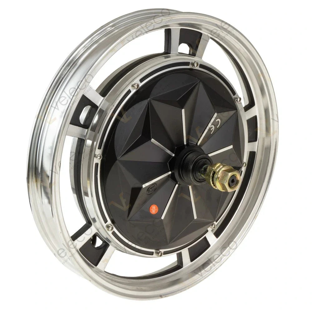 Engine for Veleco ZT16 – silver and black hub motor