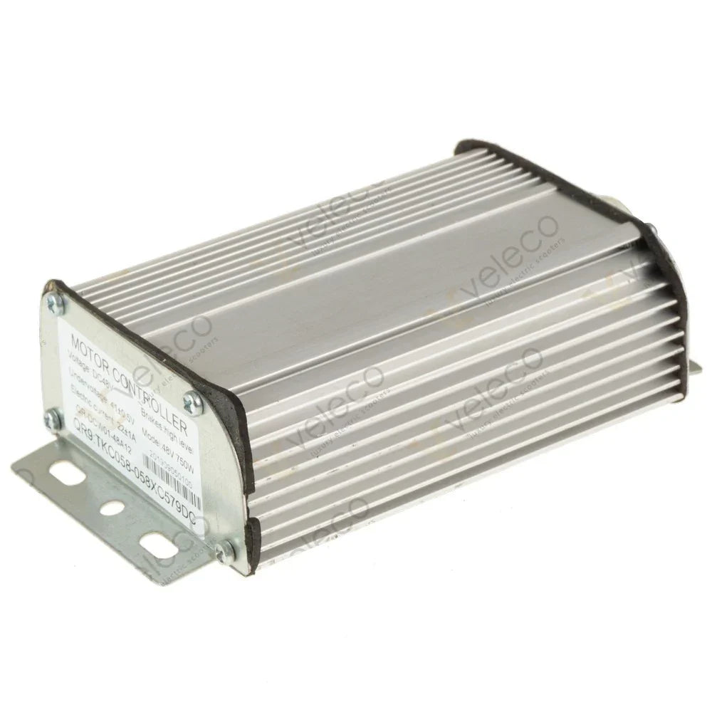 Controller for Veleco ZT16 – silver rectangular motor controller