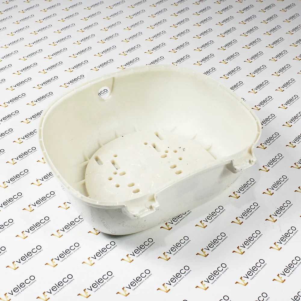 White Lockbox bottom piece for ZTECH and Veleco ZT63 – white lockbox bottom piece
