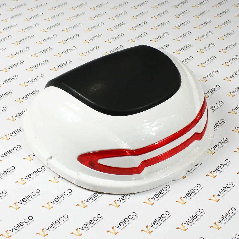 White Lockbox Upper Piece with Reflector for Ztech and Veleco ZT63 – white lockbox upper piece with red reflector