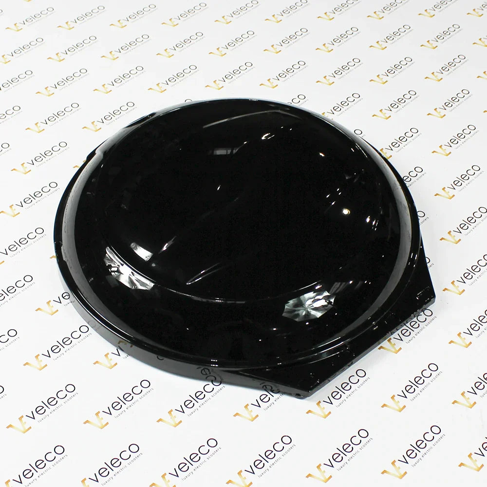 Black Lockbox hatch for Veleco ZT63 – glossy black domed cover