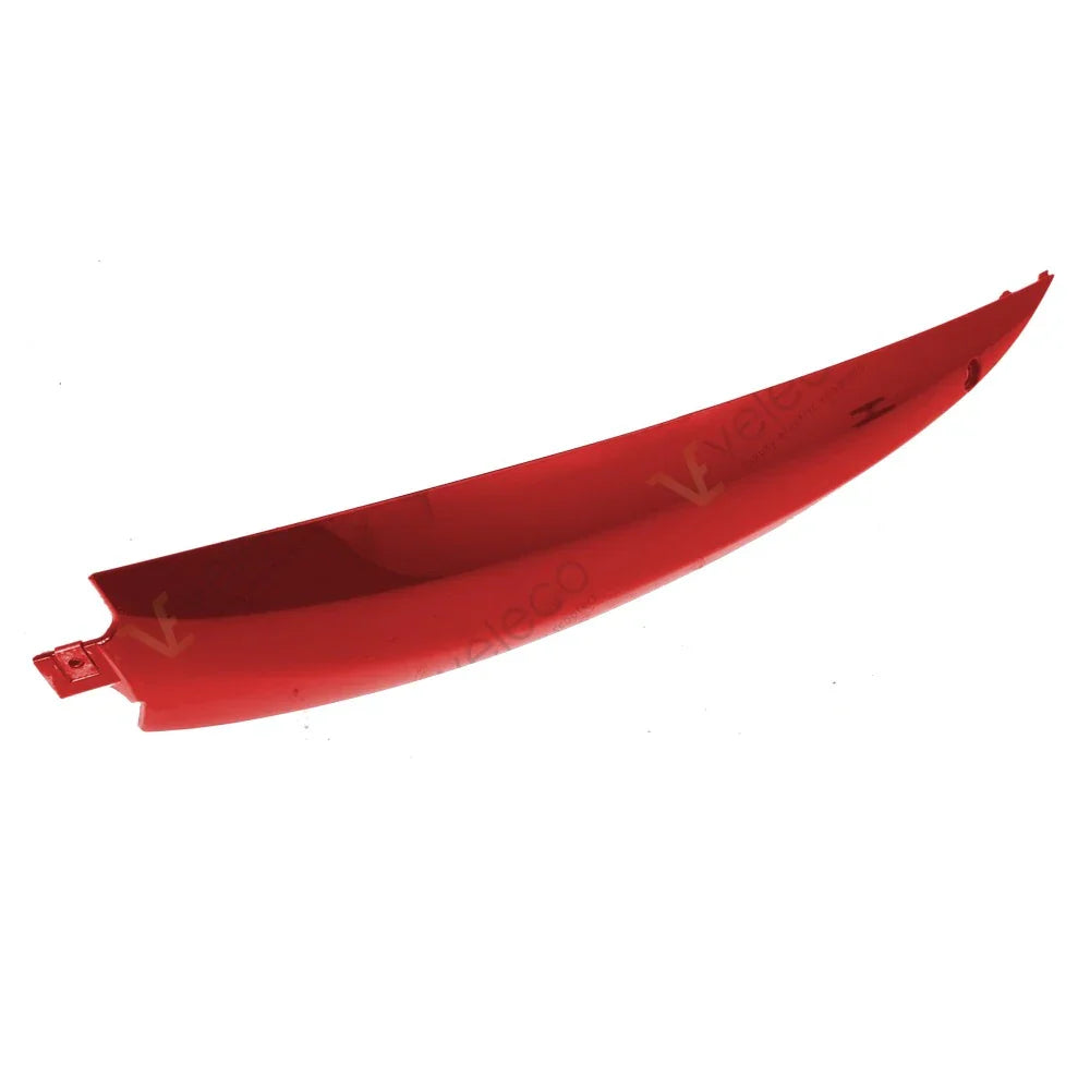 Red Left Rear Cover for Veleco ZT63 – red left rear cover, angled view