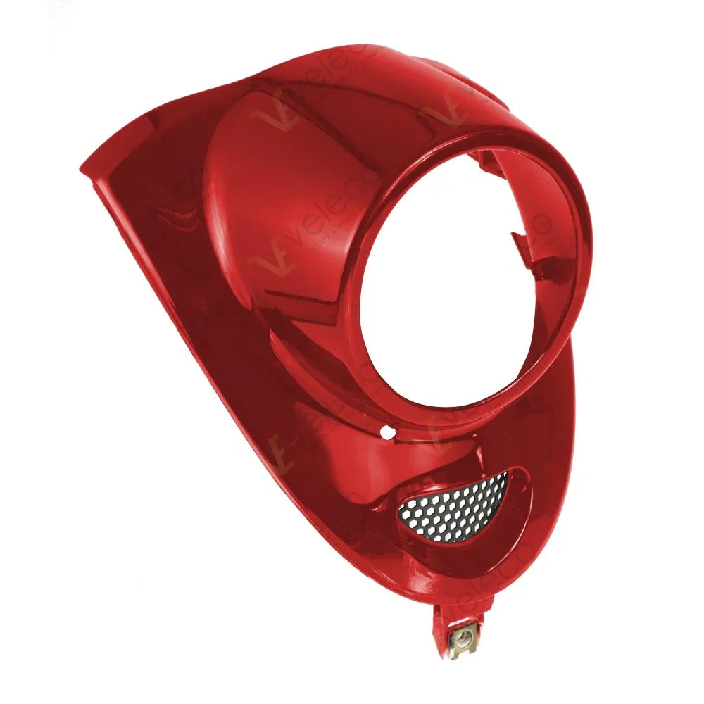 Headlight cover Red Veleco ZT63