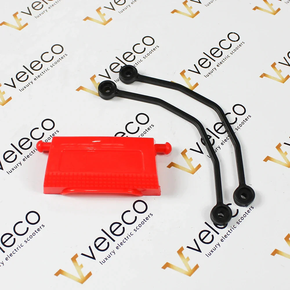 Lockbox Closure Element for Veleco ZT63 – red latch and two black rods