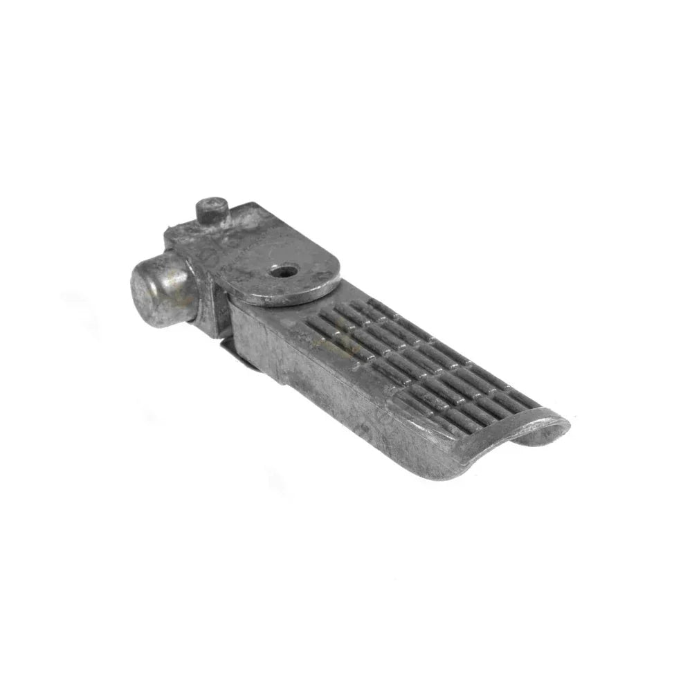 Rear Right Foot Peg for Veleco ZT63 – grey metal folding foot peg