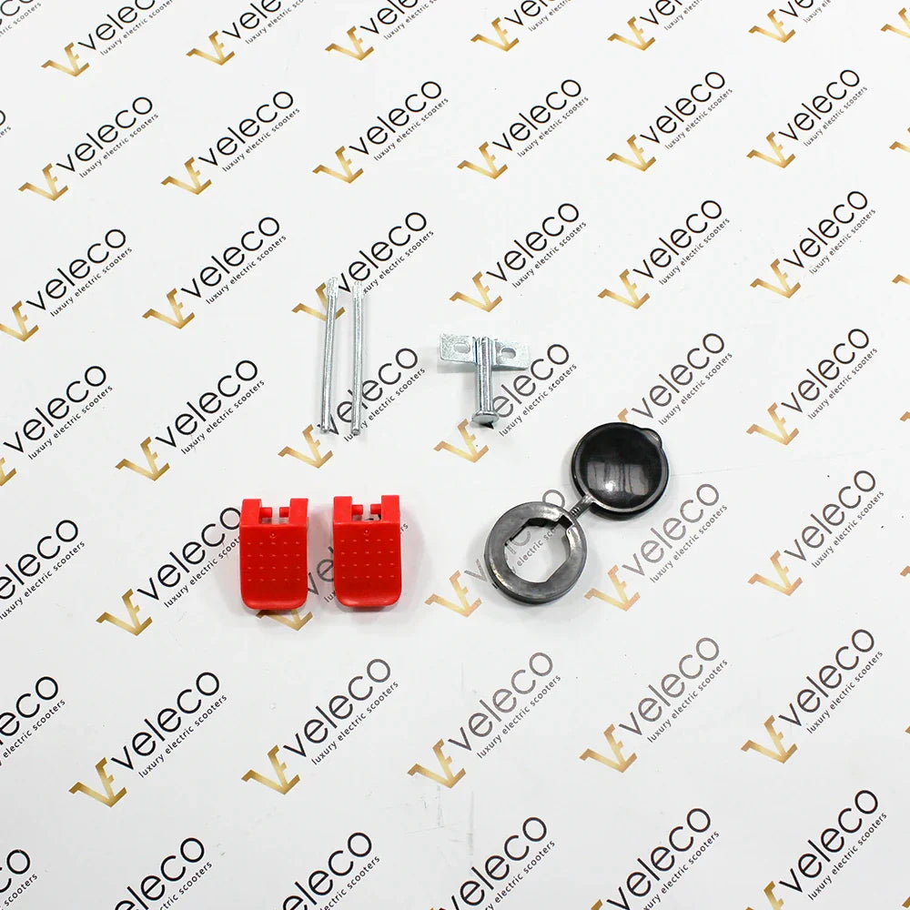 Lockbox Mounting Kit for Veleco ZT63 – assorted mounting hardware components