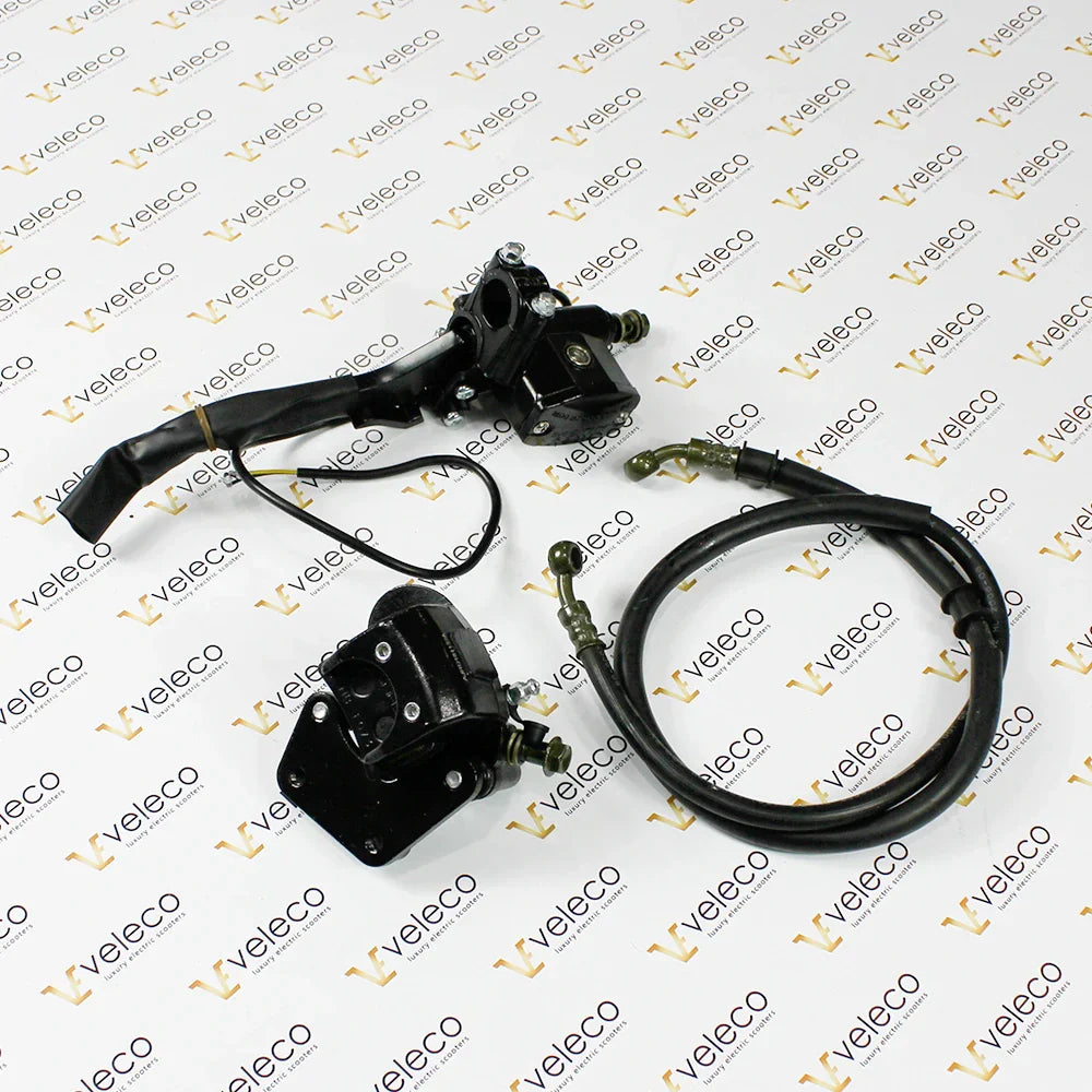Front Brake Kit for Veleco ZT63 – brake lever, caliper, and hose