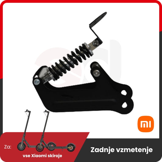 Rear Suspension for Xiaomi – black rear suspension with spring