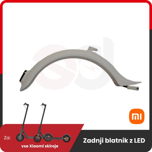 Schutzblech mit LED-Licht für Xiaomi Elektroroller