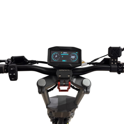 Electric scooter Langfeite H1 2026 – handlebar and display, on