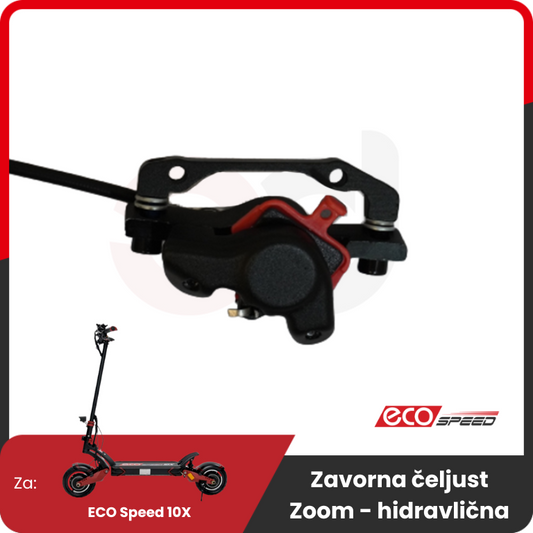 Hydraulic brake caliper with hose – ZOOM