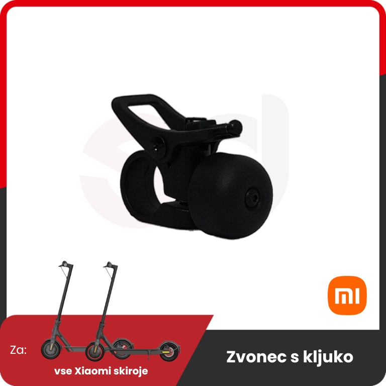 Bell with Hook for Xiaomi – black bell with hook