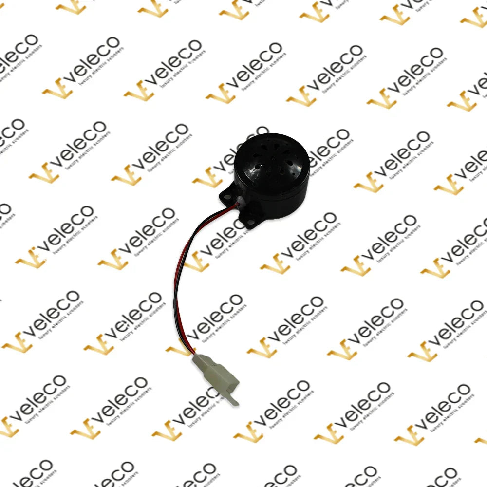 Universal Reverse Signal – black round signal with wire