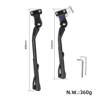 Adjustable kickstand with two openings (24-29 inches) for Engwe electric bike