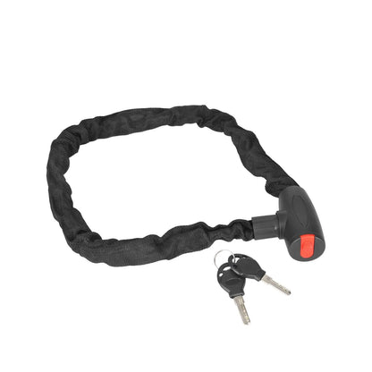 Anti-theft chain lock with key for electric scooter or bike