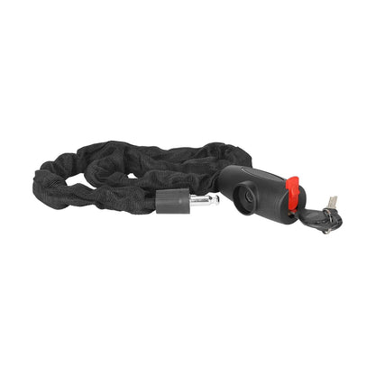 Anti-theft chain lock with key for electric scooter or bike