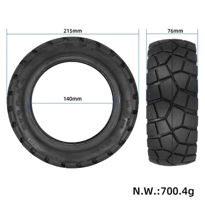 Aoxin 9x3.0-5.5 off-road tubeless tire for KuKirin G2 Pro DB electric scooter