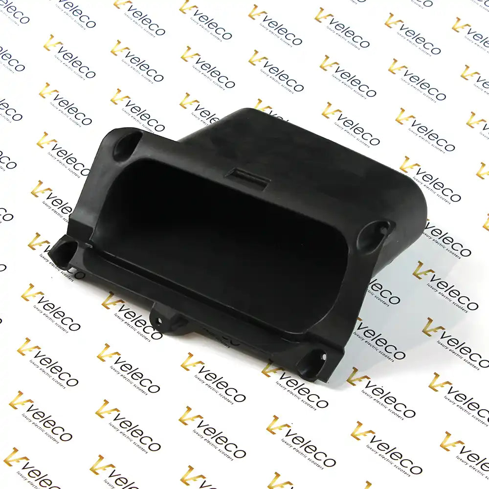 Left pocket for Veleco Advena cockpit – black plastic storage pocket
