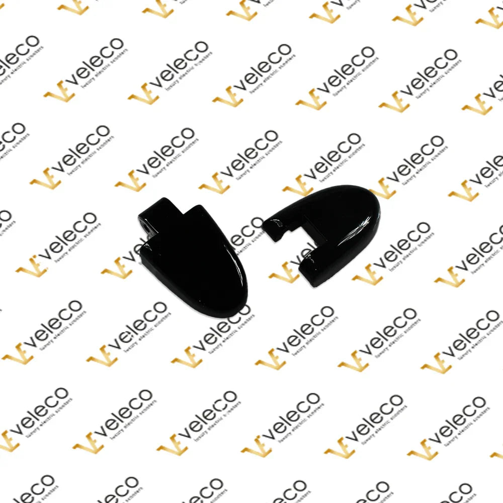 Hinges for the Black Trunk Set for Veleco Cristal – two black hinges