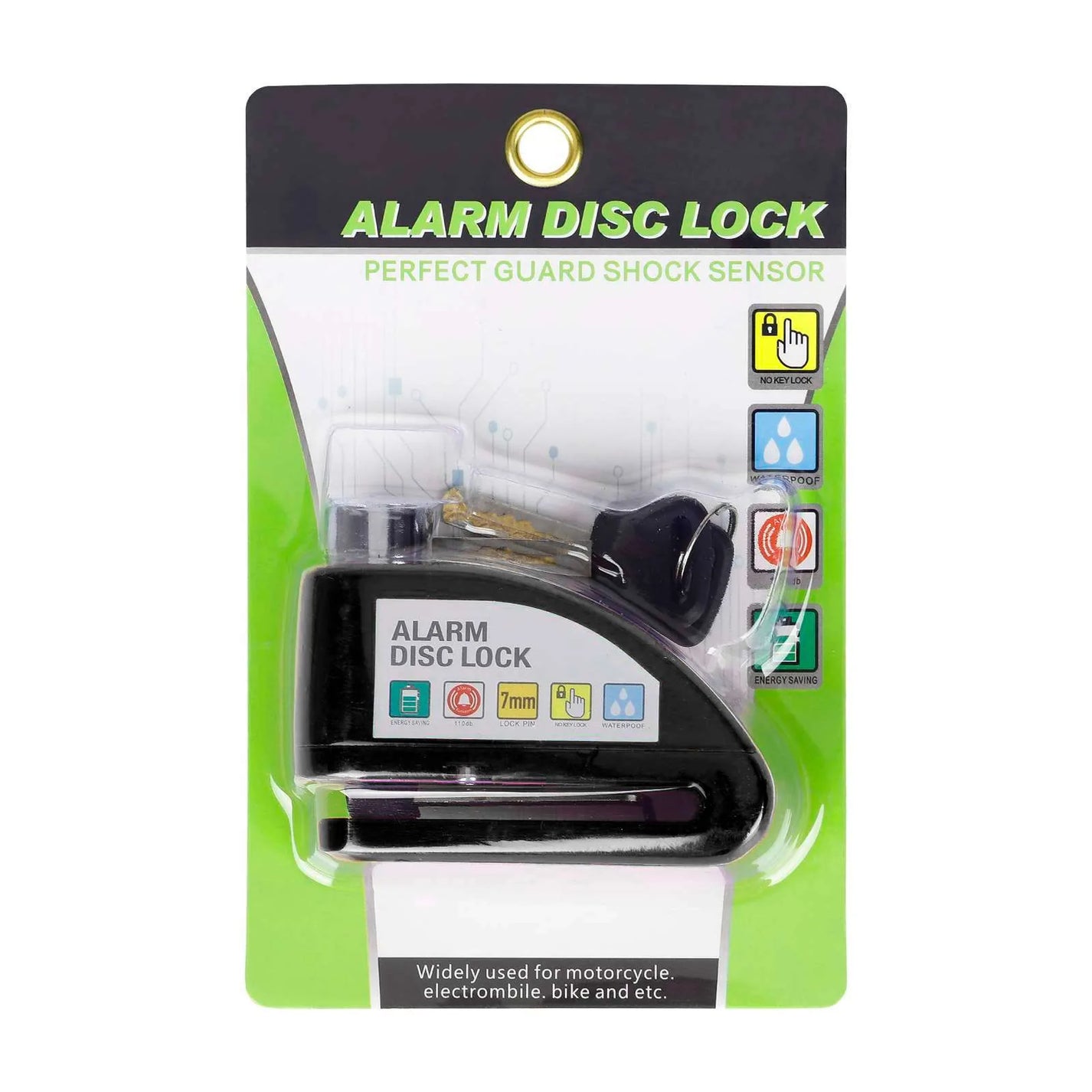 Black Alarm Disc-Brake Lock – 6/6