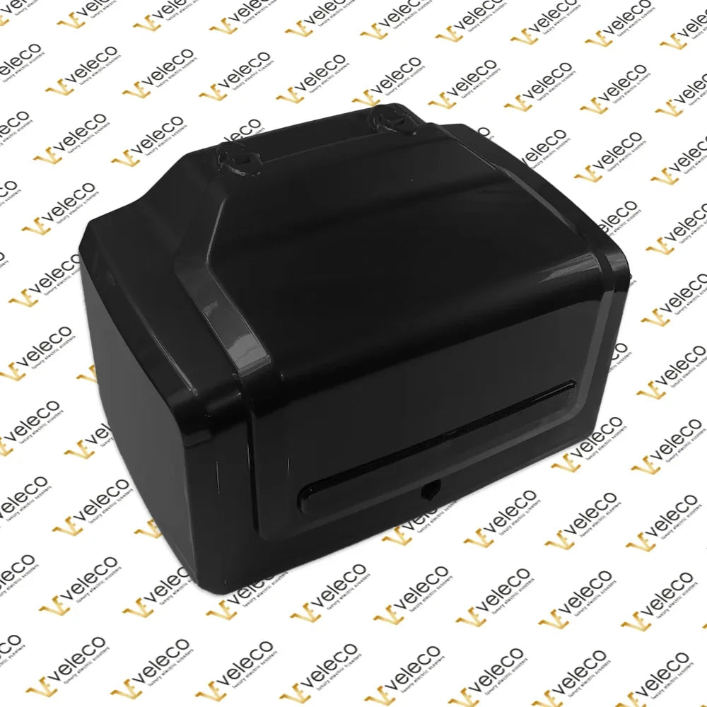 Black luggage box for Veleco Gravis