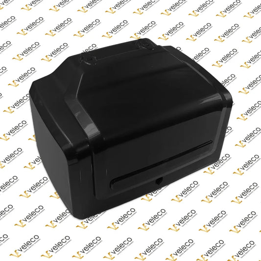 Black luggage box for Veleco Gravis