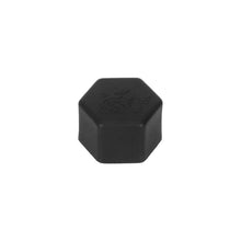 Black plastic cover for swingarm shaft nut for Kukirin
