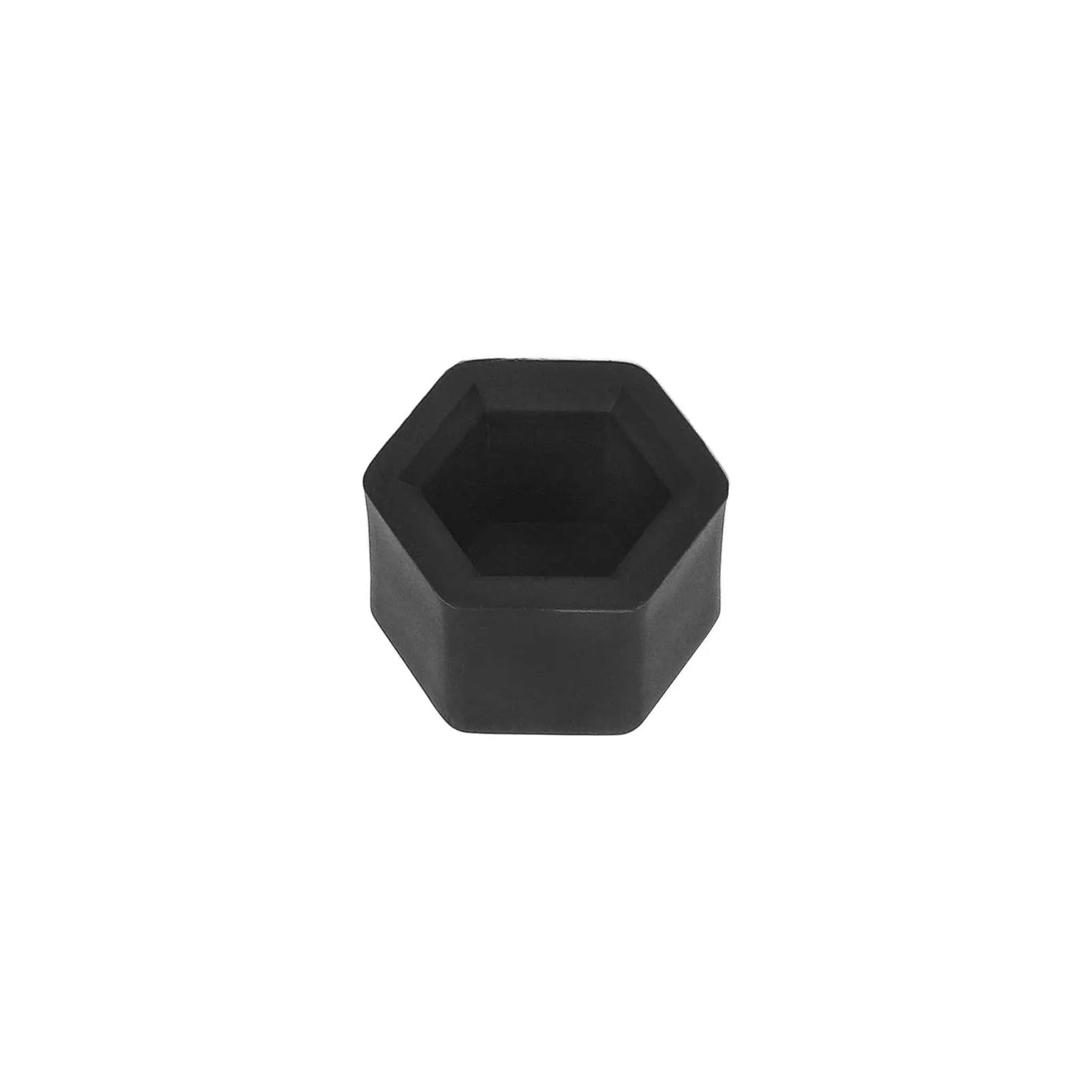 Black plastic cover for swingarm shaft nut for Kukirin